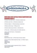 IUPUI BIOL N261 ACTUAL FINALS QUESTIONS AND ANSWERS SURE A&period;pdf