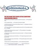 TPC 305 PUMP TEST PAPER ACTUAL QUESTIONS AND ANSWERS SURE A&period;pdf