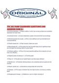 TPC 305 PUMP EXAMINERS QUESTIONS AND ANSWERS SURE A&period;pdf