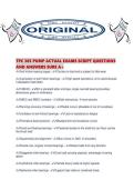TPC 305 PUMP ACTUAL EXAMS SCRIPT QUESTIONS AND ANSWERS SURE A&period;pdf