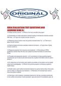 EDDA EVALUATION TEST QUESTIONS AND ANSWERS SURE A&period;pdf&NewLine;&NewLine;1&period; Document information