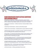 NAMS MENOPAUSE STUDYS ACTUAL QUESTIONS AND ANSWERS SURE A&period;pdf