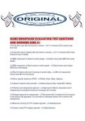 NAMS MENOPAUSE EVALUATION TEST QUESTIONS AND ANSWERS SURE A&period;pdf
