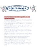 NPMA CPPS COMPREHENSIVE QUESTIONS AND ANSWERS SURE A&period;pdf