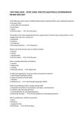 CMTI FINAL EXAM &ndash; STUDY GUIDE&comma; PRACTICE QUESTIONS & COMPREHENSIVE REVIEW 2026&sol;2027