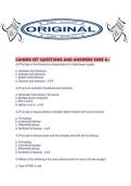 CAHIMS SET QUESTIONS AND ANSWERS SURE A&period;pdf