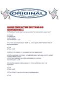 CAHIMS PAPER ACTUAL QUESTIONS AND ANSWERS SURE A&period;pdf