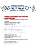 CAHIMS COMPREHENSIVE QUESTIONS AND ANSWERS SURE A&period;pdf