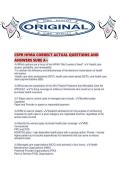 CSPR HFMA CORRECT ACTUAL QUESTIONS AND ANSWERS SURE A&period;pdf