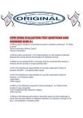 CSPR HFMA EVALUATION TEST QUESTIONS AND ANSWERS SURE A&period;pdf
