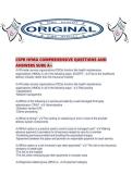 CSPR HFMA COMPREHENSIVE QUESTIONS AND ANSWERS SURE A&period;pdf