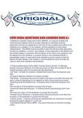 CSPR HFMA QUESTIONS AND ANSWERS SURE A&period;pdf