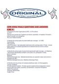 CSPR HFMA FINALS QUESTIONS AND ANSWERS SURE A&period;pdf