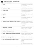 UK Private Pilot Licence PART-FCL PPL Exam Study Guide 2026&sol;2027 Accurate Questions with Correct Detailed Solutions &vert;&vert; 100&percnt; Guaranteed Pass Newest Version