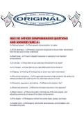 NECI 911 OFFICER COMPREHENSIVE QUESTIONS AND ANSWERS SURE A&period;pdf
