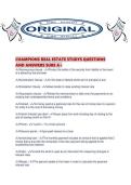 CHAMPIONS REAL ESTATE STUDYS QUESTIONS AND ANSWERS SURE A&period;pdf
