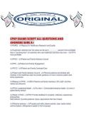 CPXP EXAMS SCRIPT ALL QUESTIONS AND ANSWERS SURE A&period;pdf