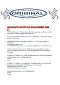 IMSA TRAFFIC QUESTIONS AND ANSWERS SURE A&period;pdf