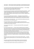 SACA EXAM &ndash; STUDY GUIDE&comma; PRACTICE QUESTIONS & EXAM REVIEW 2026&sol;2027