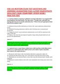 NUR 104 MIDTERM EXAM-TEST QUESTIONS AND &NewLine;ANSWERS&vert; GUARANTEED PASS &vert; LATEST EXAM UPDATE &NewLine;2026&sol;2027&sol;2028 &vert; EXAM PREP &vert; STUDY GUIDE &vert; &NewLine;PRACTICE TEST 