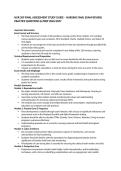 NUR 209 FINAL ASSESSMENT STUDY GUIDE &ndash; NURSING FINAL EXAM REVIEW&comma; PRACTICE QUESTIONS & PREP 2026&sol;2027