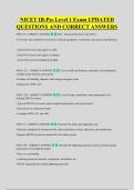NICET IB-Psc Level 1 Exam UPDATED &NewLine;QUESTIONS AND CORRECT ANSWERS