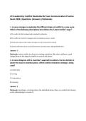 ATI Leadership&colon; Conflict Resolution & Team Communication Practice&NewLine;Exam 2026 &vert;Questions &vert;Answers &vert;Rationales