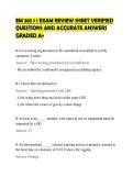 EM 385 1 1 EXAM REVIEW SHEET VERIFIED&NewLine;QUESTIONS AND ACCURATE ANSWERS&NewLine;GRADED A&plus;