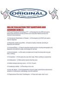 NEA BC EVALUATION TEST QUESTIONS AND ANSWERS SURE A&period;pdf&NewLine;&NewLine;1&period; Document information