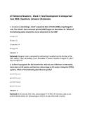 ATI Maternal Newborn - Week 2&colon; Fetal Development & Antepartum&NewLine;Care 2026 &vert;Questions &vert;Answers &vert;Rationales