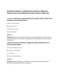 ATI Maternal Newborn &vert; OB Medications &lpar;Oxytocin&comma; Magnesium&NewLine;Sulfate&rpar; Practice Pack 2026&sol;2027 Questions &vert;Answers &vert;Rationales&NewLine;