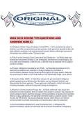 WGU D333 REVIEW TIPS QUESTIONS AND ANSWERS SURE A&period;pdf