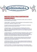 WGU D333 ACTUAL FINALS QUESTIONS AND ANSWERS SURE A&period;pdf&NewLine;&NewLine;1&period; Document information