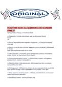 DCJS CORE MAIN ALL QUESTIONS AND ANSWERS SURE A&period;pdf