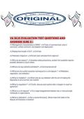VA DCJS EVALUATION TEST QUESTIONS AND ANSWERS SURE A&period;pdf