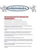 IDS 270 EVALUATION TEST QUESTIONS AND ANSWERS SURE A&period;pdf