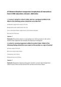 ATI Maternal Newborn Intrapartum Complications & Interventions&NewLine;Exam 4 2026 &vert;Questions &vert;Answers &vert;Rationales&NewLine;