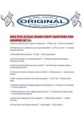WGU D118 ACTUAL EXAMS SCRIPT QUESTIONS AND ANSWERS SET A&period;pdf