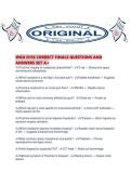 WGU D118 CORRECT FINALS QUESTIONS AND ANSWERS SET A&period;pdf