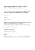 ATI Maternal Newborn&colon; Newborn Complications & High-Risk&NewLine;Neonates 2026 &vert;Questions &vert;Answers &vert;Rationales