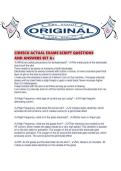 CIDESCO ACTUAL EXAMS SCRIPT QUESTIONS AND ANSWERS SET A&period;pdf