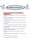 CIDESCO EVALUATION TEST QUESTIONS AND ANSWERS SET A&period;pdf