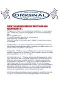 NSPN 7100 COMPREHENSIVE QUESTIONS AND ANSWERS SET A&period;pdf