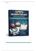 APRN Pathophysiology Final Exam &NewLine;2026&sol;2027 Comprehensive Exam Mastery Guide&colon; In-Depth Study &NewLine;Companion&comma; Updated Practice Tests&comma; &NewLine;Detailed Test Bank Review&comma; and &NewLine;Advanced Knowledge Assessment Manual &NewLine;