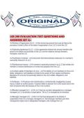 LGS 200 EVALUATION TEST QUESTIONS AND ANSWERS SET A&period;pdf