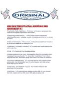 WGU D016 CORRECT ACTUAL QUESTIONS AND ANSWERS SET A&period;pdf&NewLine;&NewLine;1&period; Document information