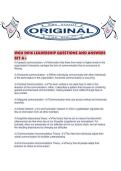 WGU D016 LEADERSHIP QUESTIONS AND ANSWERS SET A&period;pdf