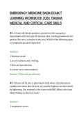 EMERGENCY MEDICINE SAEM EXAM T&NewLine;LEARNING WORKBOOK 2026 TRAUMA&NewLine;MEDICAL AND CRITICAL CARE SKILLS&NewLine;