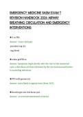 EMERGENCY MEDICINE SAEM EXAM T&NewLine;REVISION HANDBOOK 2026 AIRWAY&NewLine;BREATHING CIRCULATION AND EMERGENCY&NewLine;INTERVENTIONS
