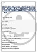 Test Bank&colon; Exploring Anatomy & Physiology in the Laboratory &lpar;4th Edition&rpar;&NewLine;&NewLine;